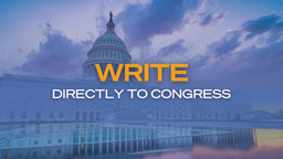 Write Directly to Congress