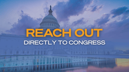 Reach Out to Congress sb