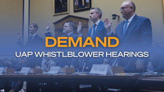 Demand Protect UAP Whistleblower Hearings