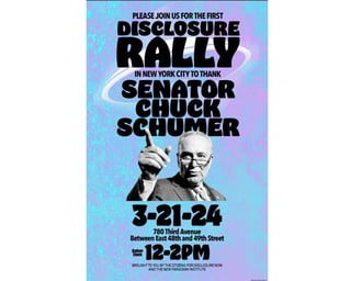 Chuck Schumer Rally Flyer square1