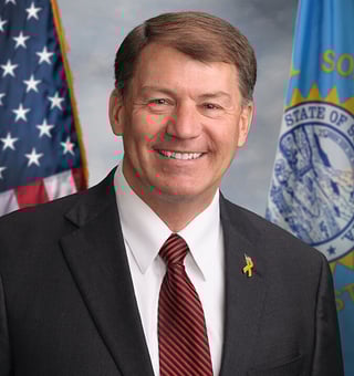 Mike Rounds official Senate portrait